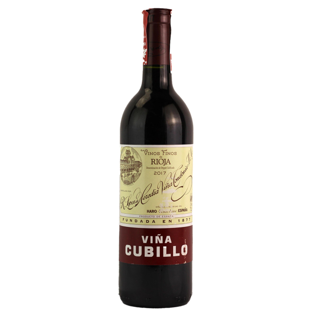 Lopez de Heredia Rioja Viña Cubillo Crianza 2017