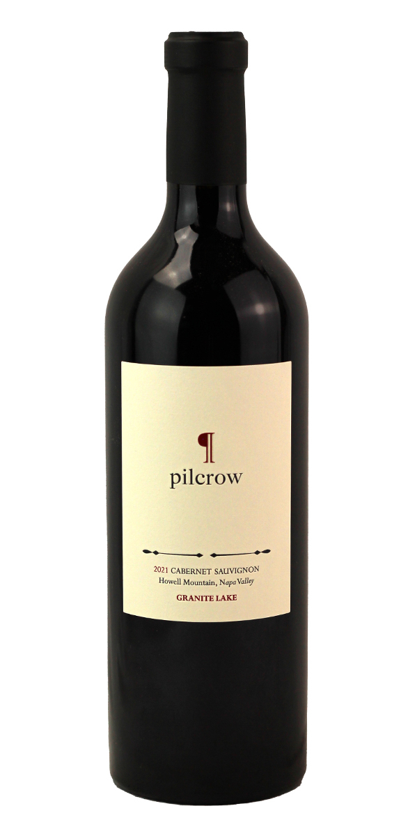 Pilcrow Cabernet Sauvignon Granite Lake Vineyard Howell Mountain
